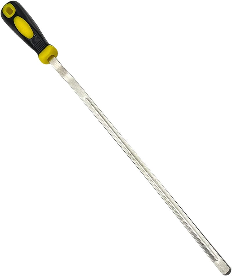 Ebrmeiwo V-Groove Golf Grip Removal Tool, 11" for Standard Length Swinging Grips, Grip Repair Tool - Image 1